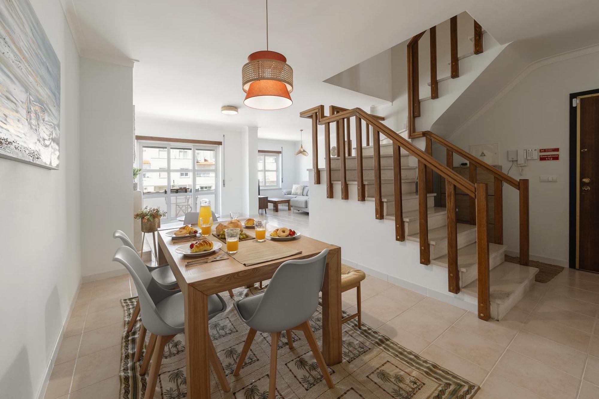 Baleal Beachfront Duplex Peniche Bagian luar foto